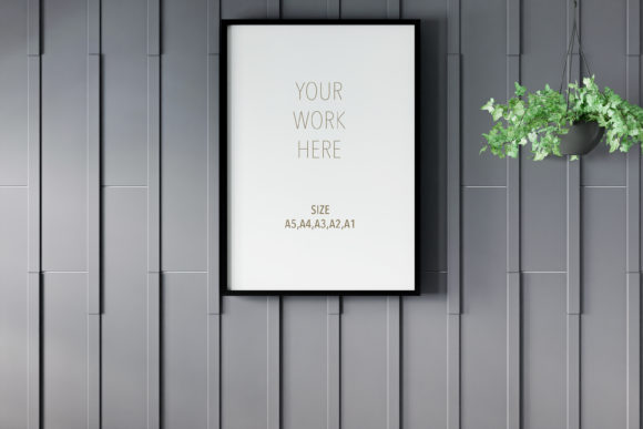 Frame Mockup Poster Mockup Graphic for Frames Amp