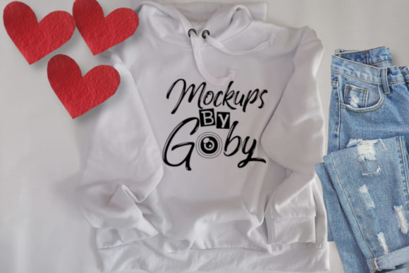 Hoodie Mockups, Valentine's Day Mockup for Hoodies Amp