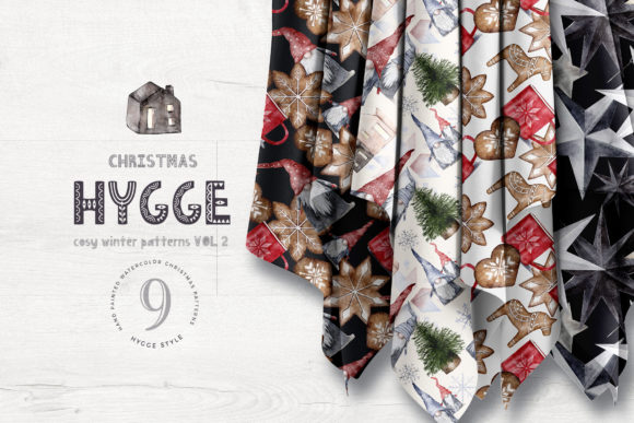 Hygge Christmas Patterns Pack Vol2