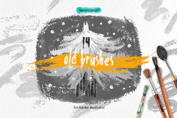 Old Brushes for Illustrator
