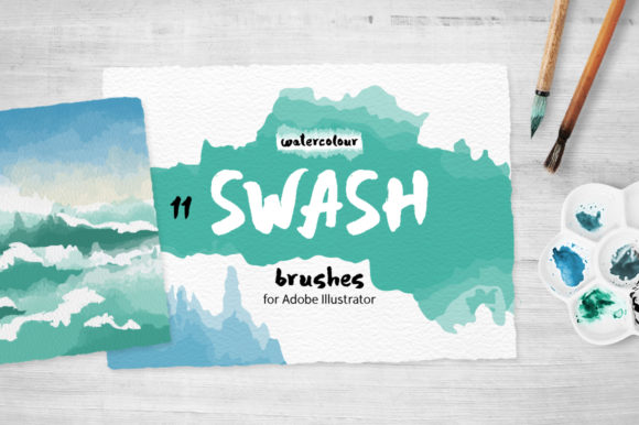 Swash Brushes for Illustrator